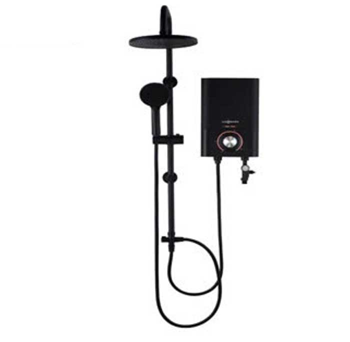 P1-45P-V-Black-Rainshower