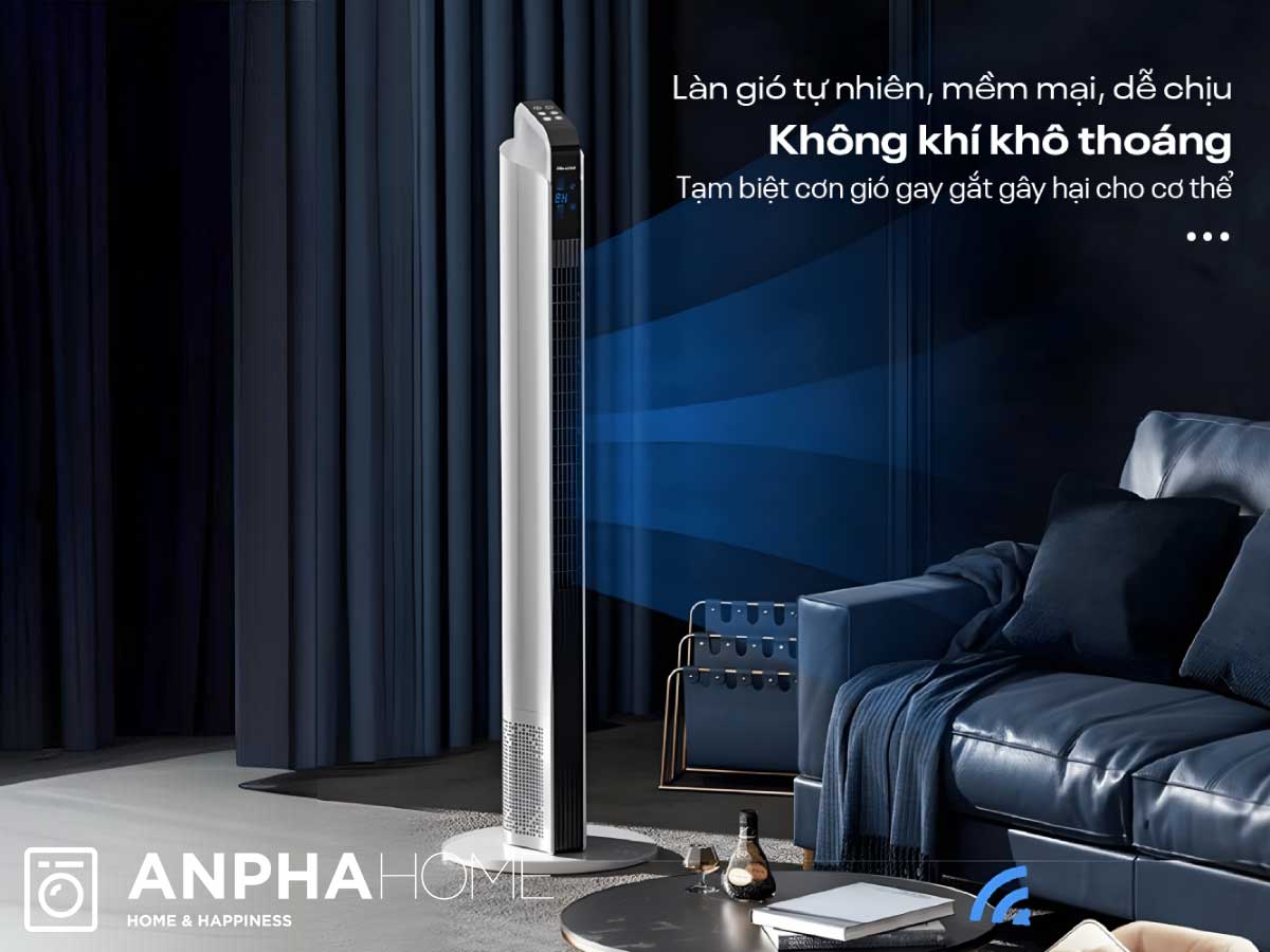 Thiết-kế-và-kiểu-dáng-của-Quạt-tháp-điều-hòa-cao-cấp-Fujihome-TF-12HE