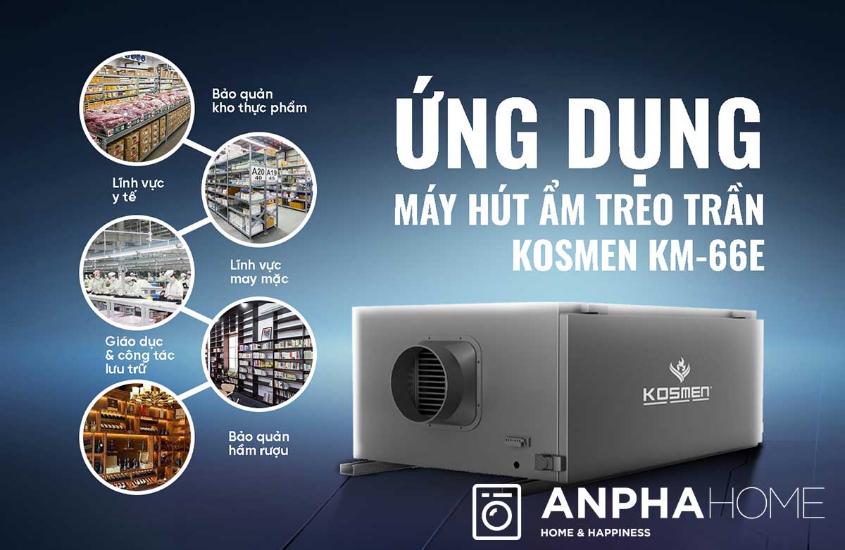 may-hut-am-treo-tran-kosmen-km-66-ung-dung-nhieu-khong-gian