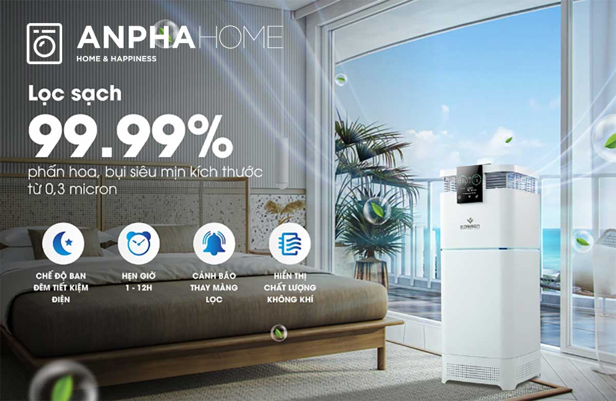 Máy lọc không khí bù ẩm Kosmen KM - A99