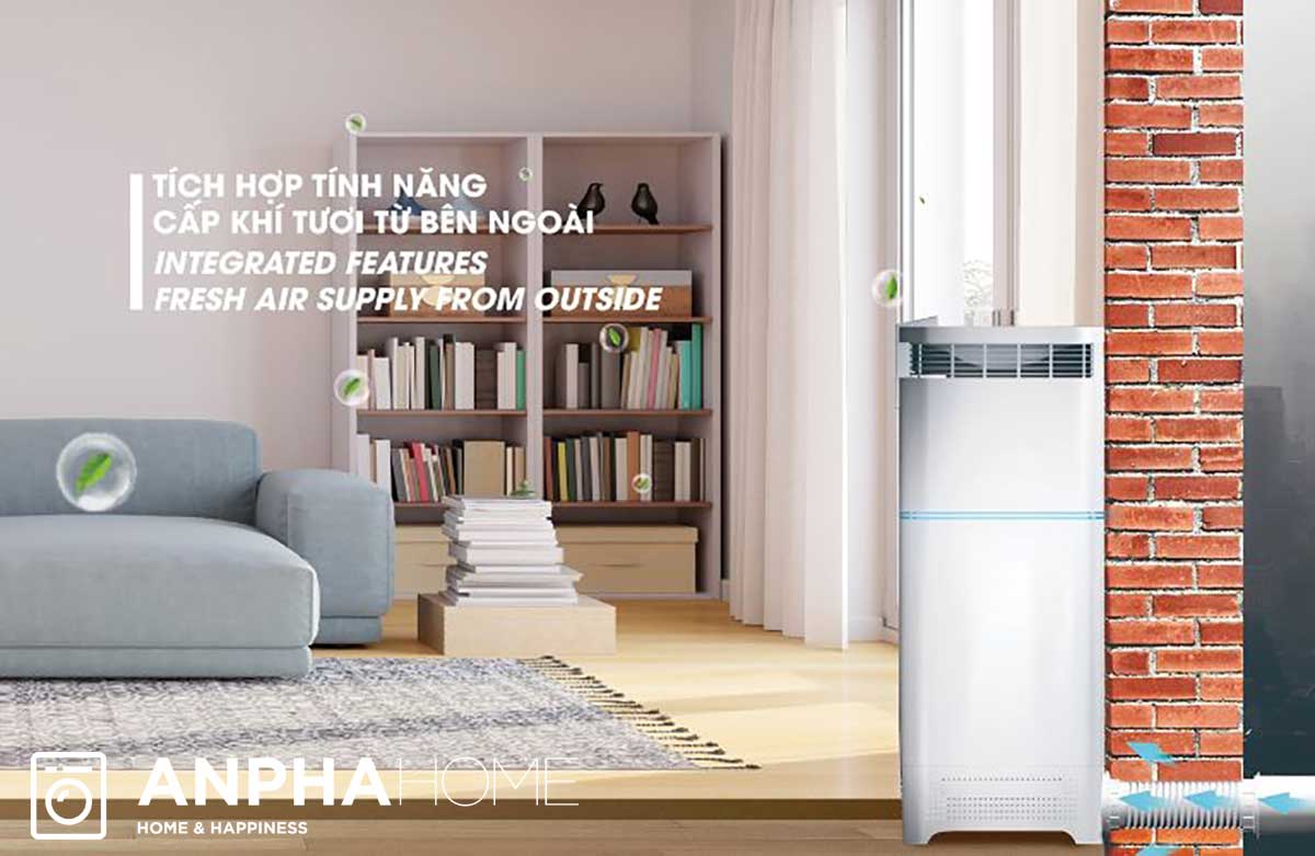 Cảm biến laser và chế độ tự động điều chỉnh thông minh