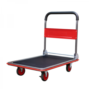 Xe đẩy hàng FUJIHOME SH300N sàn thép 4 bánh