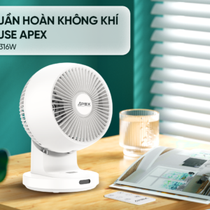 QUẠT TUẦN HOÀN KHÔNG KHÍ SUNHOUSE APEX APF7316W
